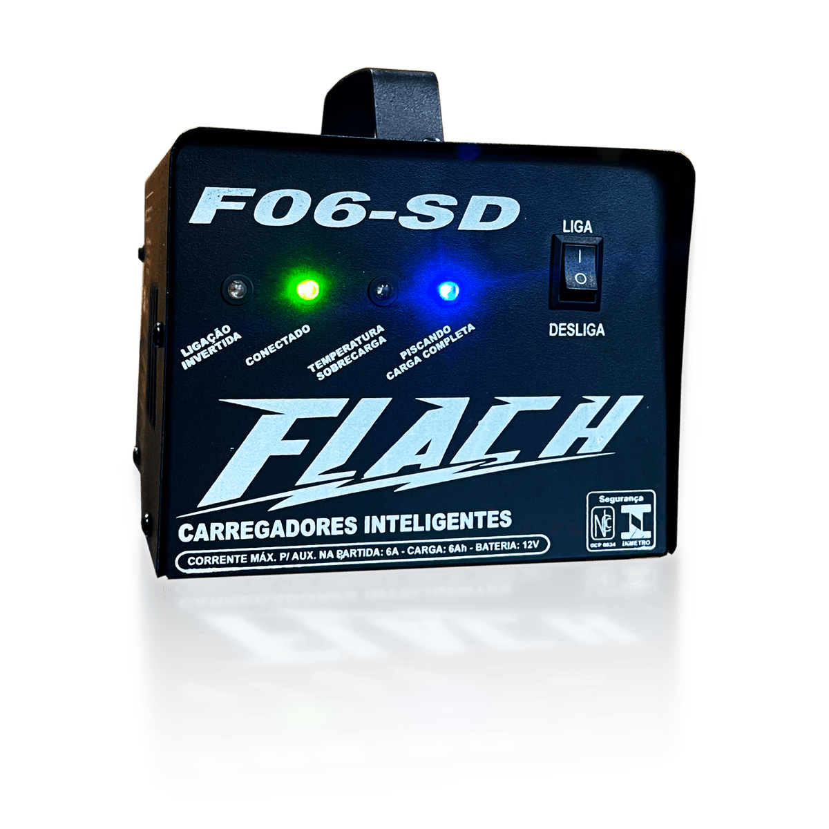 Carregador Inteligente de Bateria F06-SD
