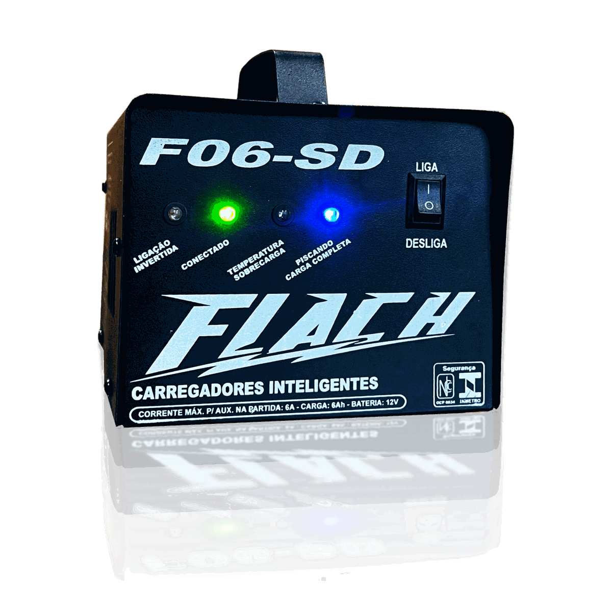 Carregador Inteligente de Bateria F06-SD