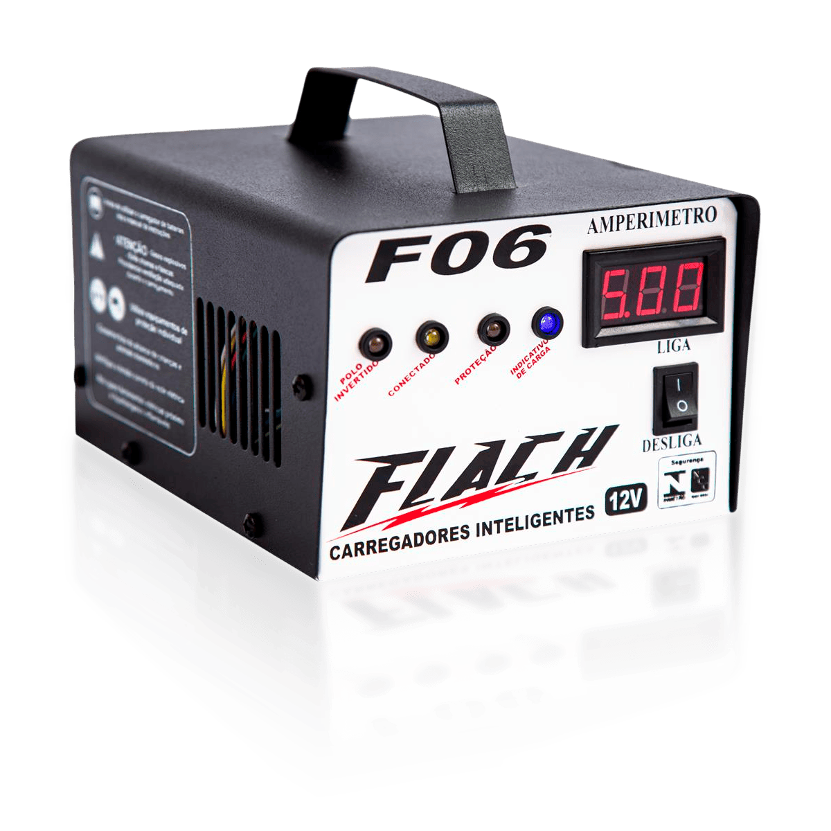 Carregador Inteligente de Bateria F06