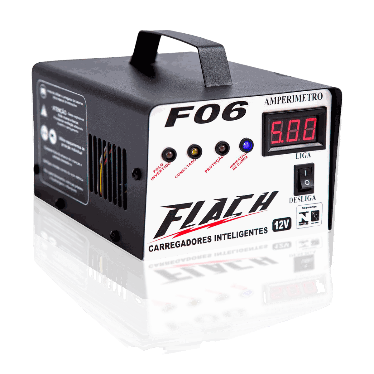 Carregador Inteligente de Bateria F06