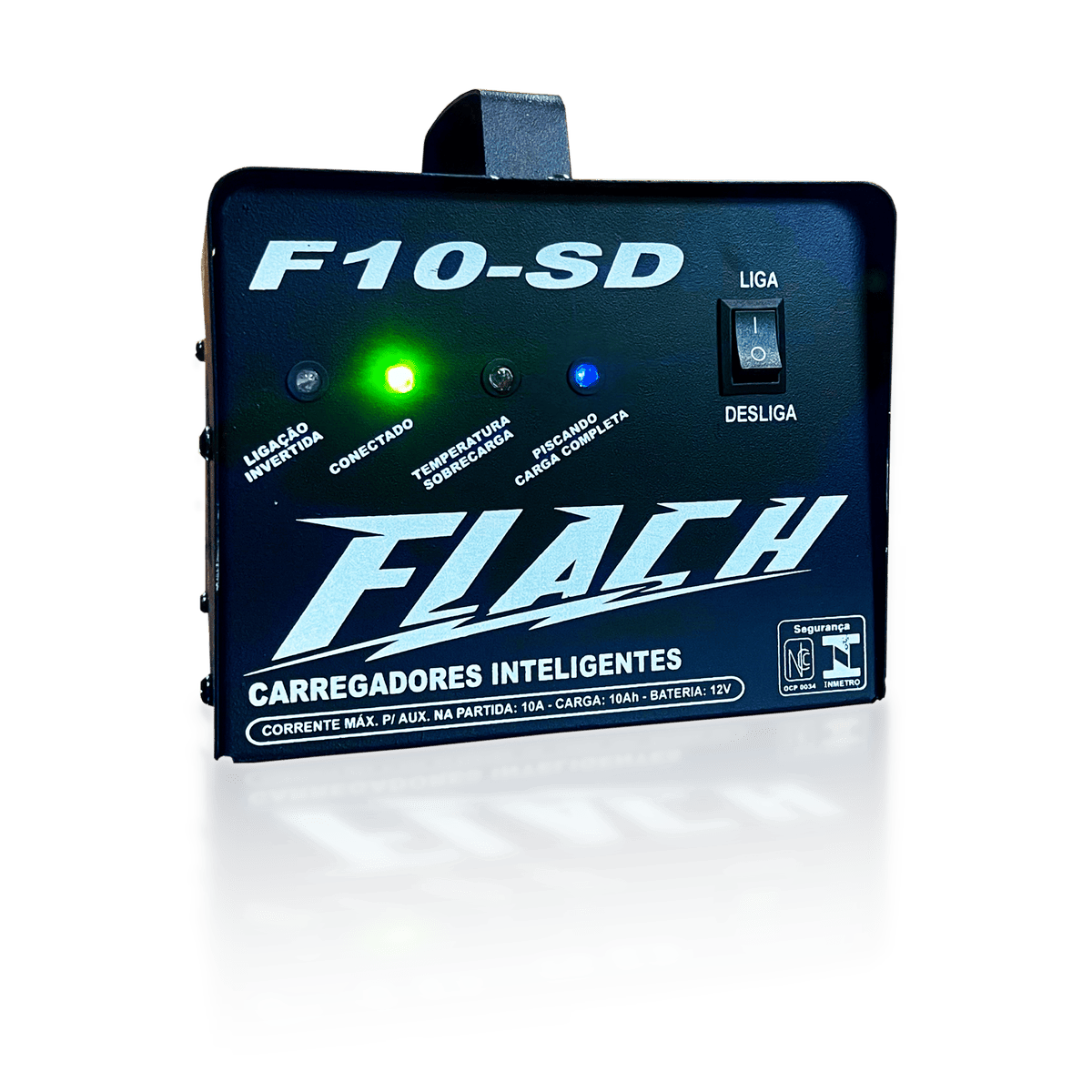 Carregador Inteligente de Bateria F10-SD