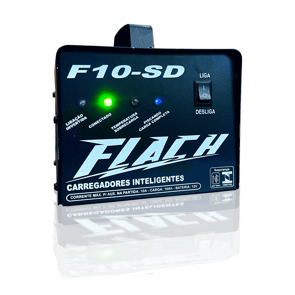 Carregador Inteligente de Bateria F10-SD