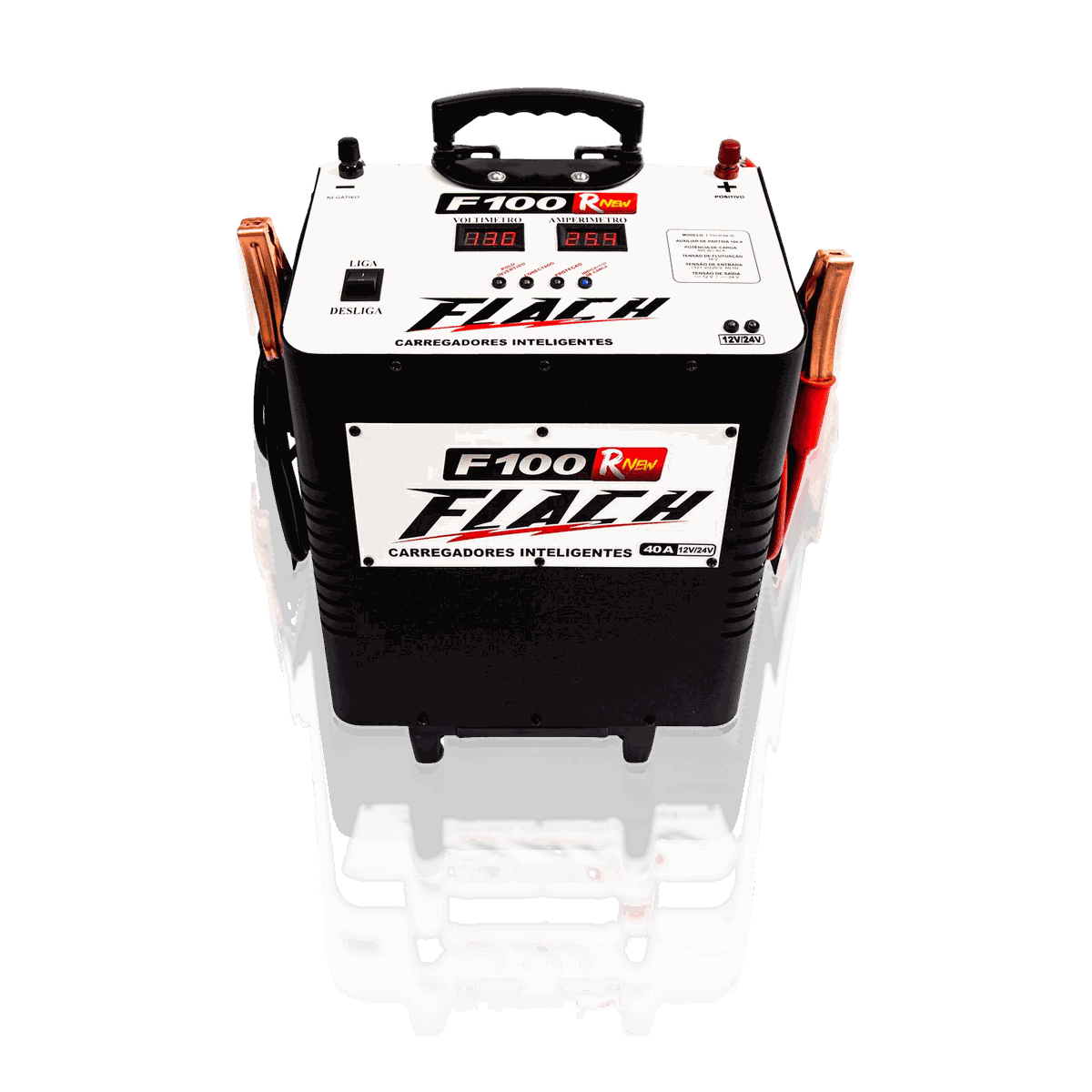 Carregador Inteligente de Bateria F100 RNEW