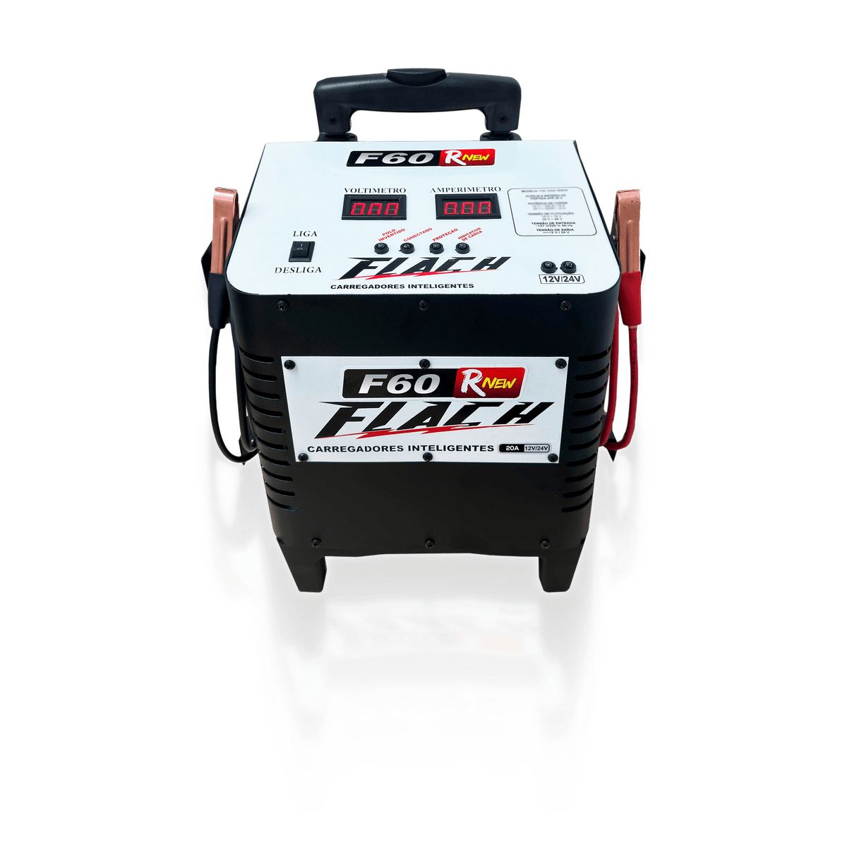 Carregador Inteligente de Bateria F60 RNEW