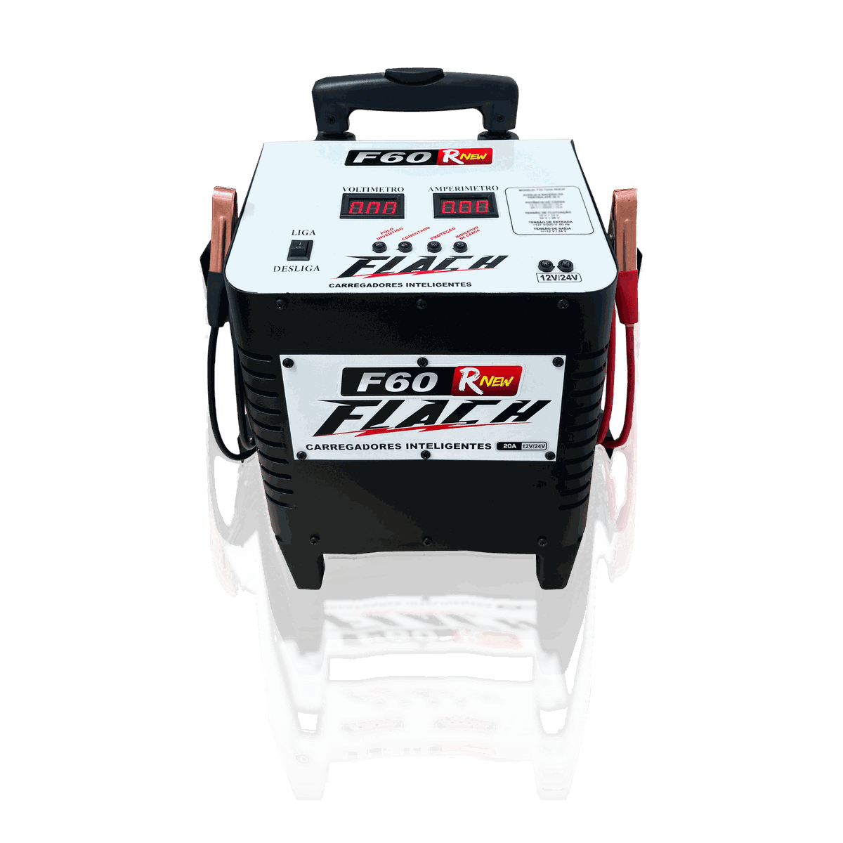 Carregador Inteligente de Bateria F60 RNEW
